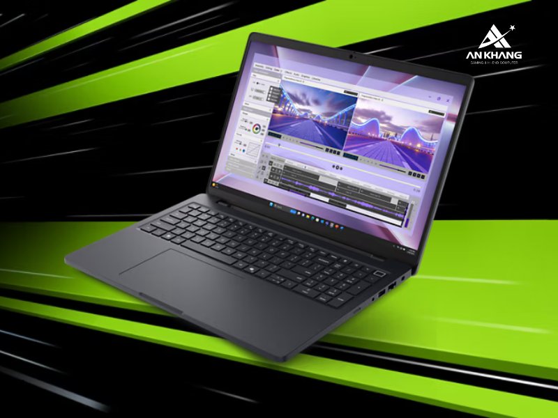 Laptop Dell Pro Max 16 MC16250 trang bị card đồ họa RTX Pro 500 cho đồ họa đẹp mắt
