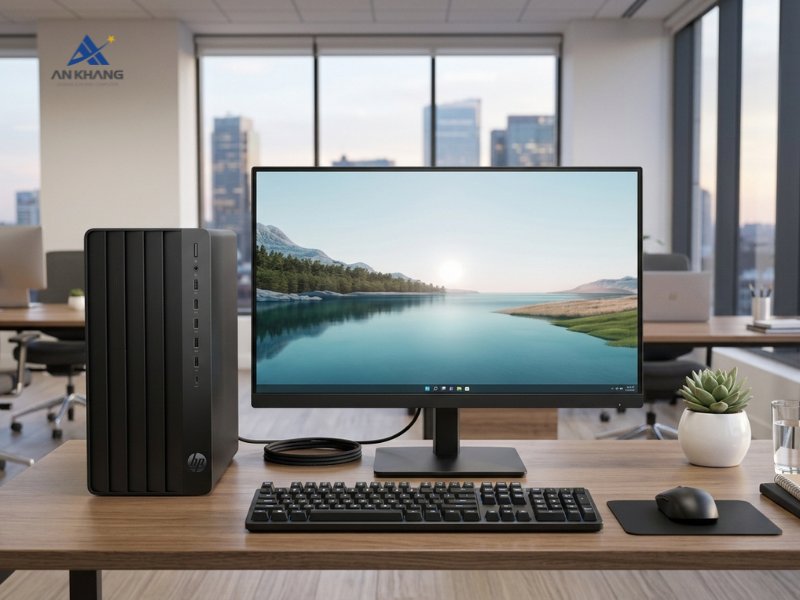 Máy tính để bàn HP Pro Tower 280 G9 CU3B6AT là chiếc desktop bền bỉ, linh hoạt cho doanh nghiệp