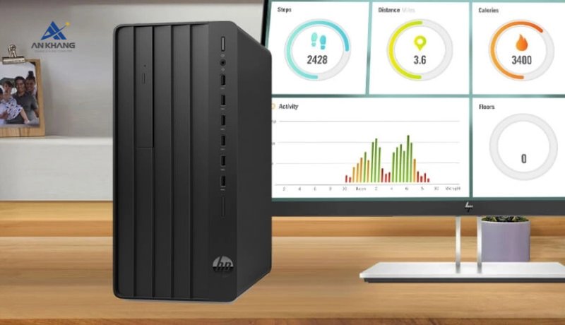 Máy tính để bàn HP Pro Tower 280 G9 CU3B6AT kết nối phong phú, đáp ứng mọi nhu cầu