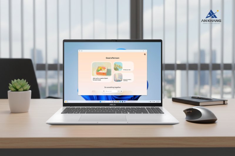 Laptop ASUS Vivobook 16 X1607CA-MB990W là chiếc laptop văn phòng tối ưu đa nhiệm, tích hợp AI thông minh