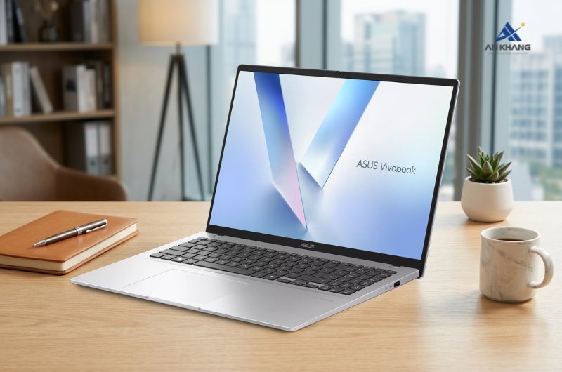 Laptop ASUS Vivobook 16 X1607CA-MB990W sạc nhanh ấn tượng