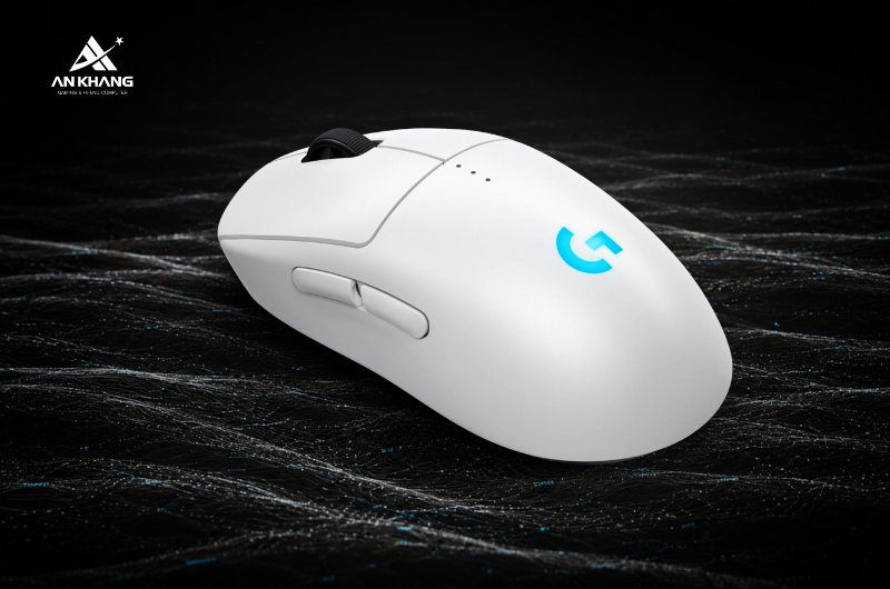 Chuột gaming không dây Logitech PRO 2 Lightspeed Wireless Trắng (910-007304) trang bị công nghệ cảm biến HERO 2 nâng tầm trải nghiệm