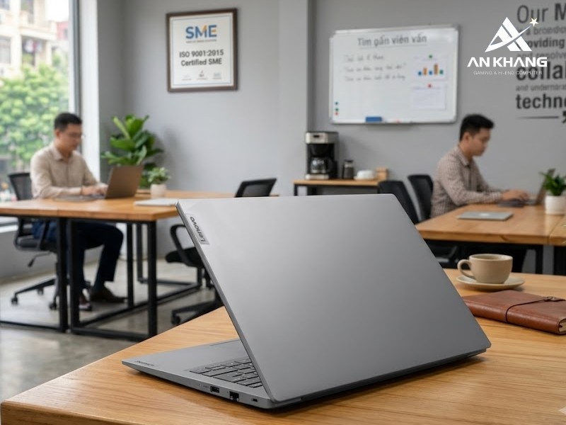 Thiết kế thanh lịch và chuyên nghiệp của Lenovo V15 G5 IRL 83HF00BYVN