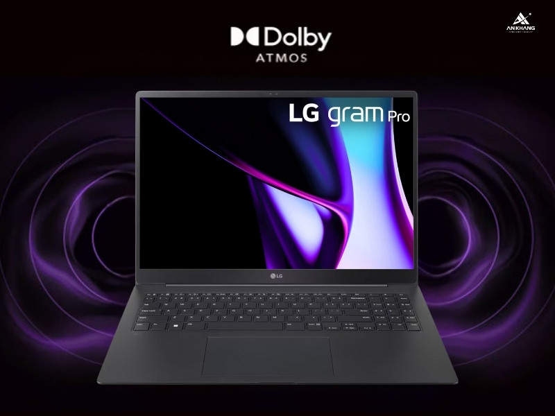 Máy tính LG Gram 2024 16Z90SP-K.AH75A5 Gram Pro cho chất lượng âm thanh rõ ràng, sống động