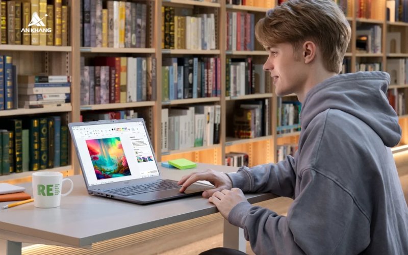 Laptop Acer Aspire 14 AI A14-52M-71YQ NX.J8LSV.002 với thời lượng pin bền bỉ