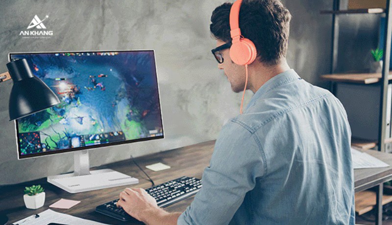 Màn hình Lenovo L24-4C 67DDKAC6VN cho chuyển động mượt mà nhờ tần số quét 144Hz và phản hồi 1ms