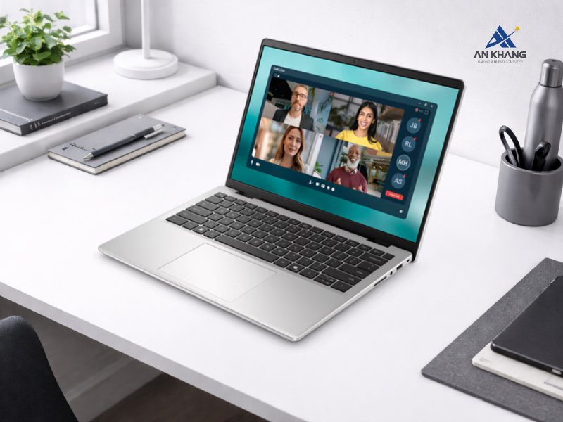 Laptop Dell 14 DC14250 DC14250-C7U161W11SLU-27 trang bị vi xử lý Intel Core 7 150U mạnh mẽ cùng bộ nhớ và lưu trữ ấn tượng