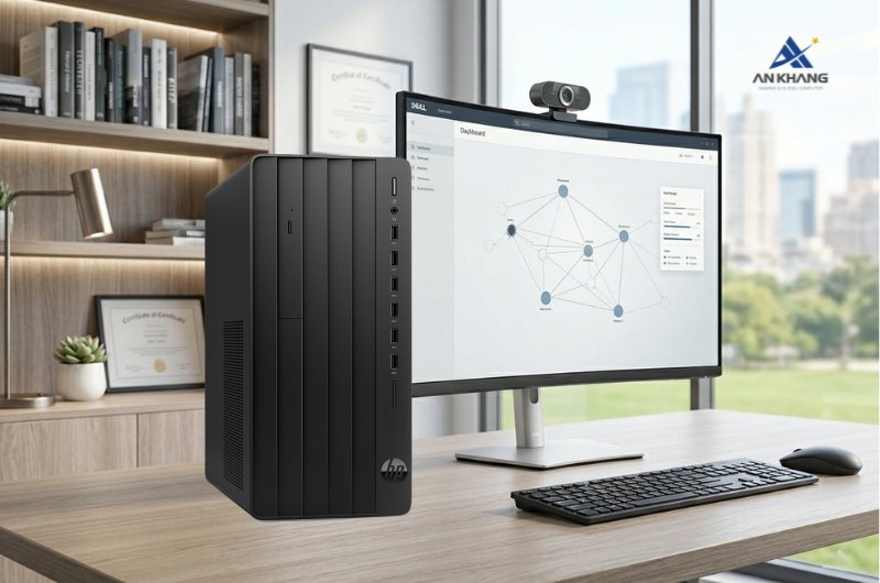 M&aacute;y t&iacute;nh để b&agrave;n HP Pro Tower 280 G9 CU3B3AT trang bị kết nối đầy đủ, kh&ocirc;ng cần đến hub chuyển đổi