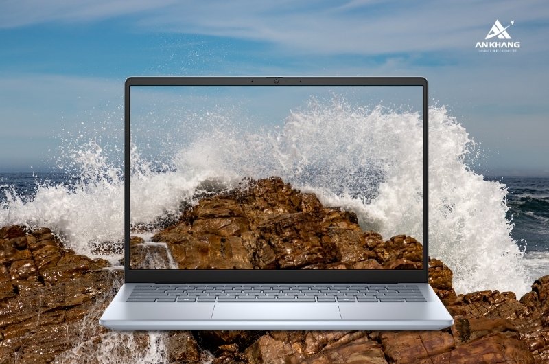 Laptop Dell Inspiron 5440 7FN5J mang đến không gian hiển thị rộng rãi, thoải mái cho mắt