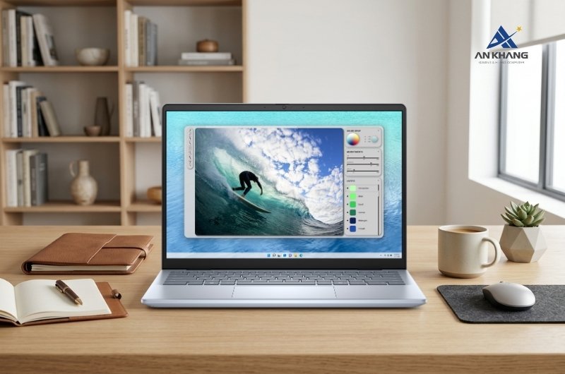 Laptop Dell Inspiron 5440 7FN5J là chiếc laptop 14 inch hiệu năng cao, hiển thị rõ nét
