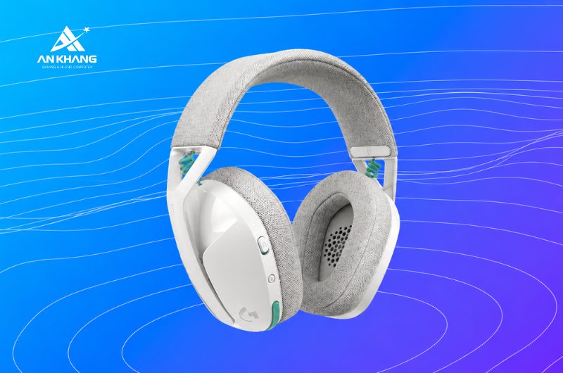 Tai nghe gaming không dây Logitech G321 LIGHTSPEED Bluetooth trắng Tai nghe gaming không dây Logitech G321 LIGHTSPEED Bluetooth trắng (981-001570) với driver 40mm cho khả năng nhận diện âm thanh cực chính xác