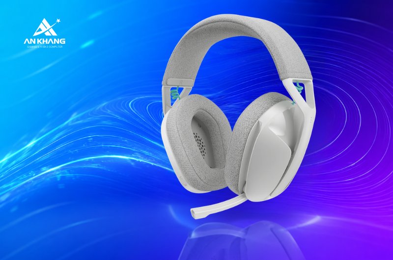 Tai nghe gaming không dây Logitech G321 LIGHTSPEED Bluetooth trắng Tai nghe gaming không dây Logitech G321 LIGHTSPEED Bluetooth trắng (981-001570) cho trải nghiệm âm thanh cao cấp đầy ấn tượng
