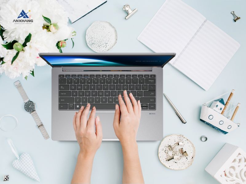Trải nghiệm gõ phím tuyệt vời trên ASUS ExpertBook P1 P1403CVA-i516-50W