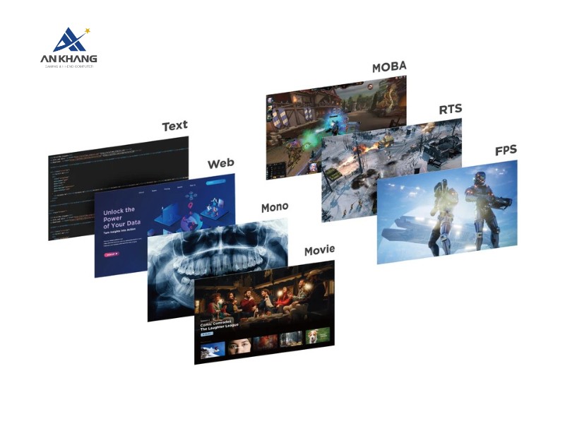 Màn hình ViewSonic VA2214-H với chế độ ViewMode nhiều tùy chọn hiển thị