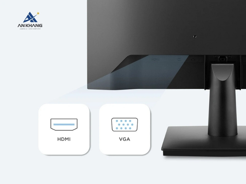 Màn hình ViewSonic VA2214-H trang bị cổng HDMI và cổng VGA