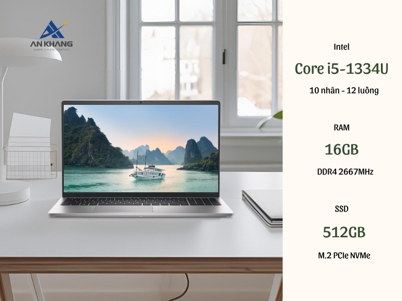 Dell 15 DC15250 DC15250-i5U165W11SLU đa nhiệm mượt mà
