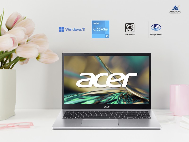 Laptop Acer Aspire 3 A315-59-381E NX.K6TSV.006 - Laptop văn phòng dưới 12 triệu chất lượng