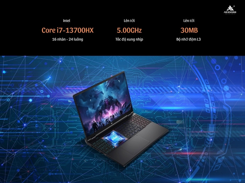 Acer Predator Helios Neo 16 PHN16-71-7460 NH.QLTSV.004 được trang bị chip Intel Core i7-13700HX thế hệ 13 mạnh mẽ