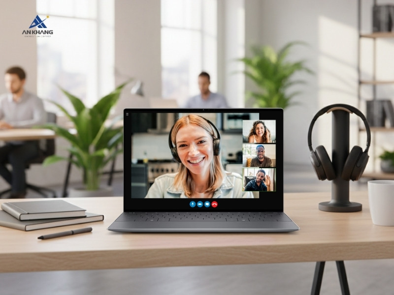 Laptop Dell XPS 13 9350 71058714 tối ưu trải nghiệm giao tiếp trực tuyến