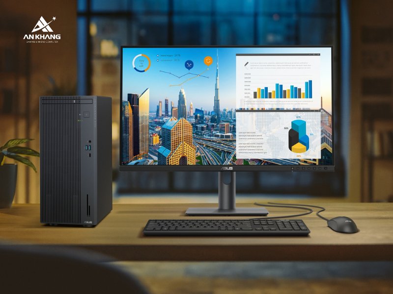 M&aacute;y t&iacute;nh để b&agrave;n ASUS ExpertCenter P500MV-05210H002W thiết kế nhỏ gọn, vận h&agrave;nh bền bỉ
