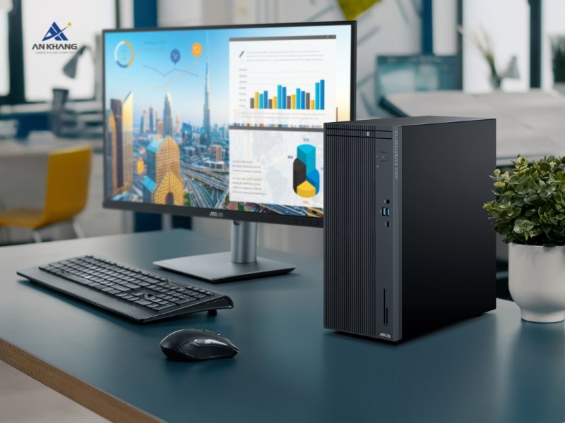 M&aacute;y t&iacute;nh để b&agrave;n ASUS ExpertCenter P500MV-05210H002W thiết kế Mini Tower nhỏ gọn