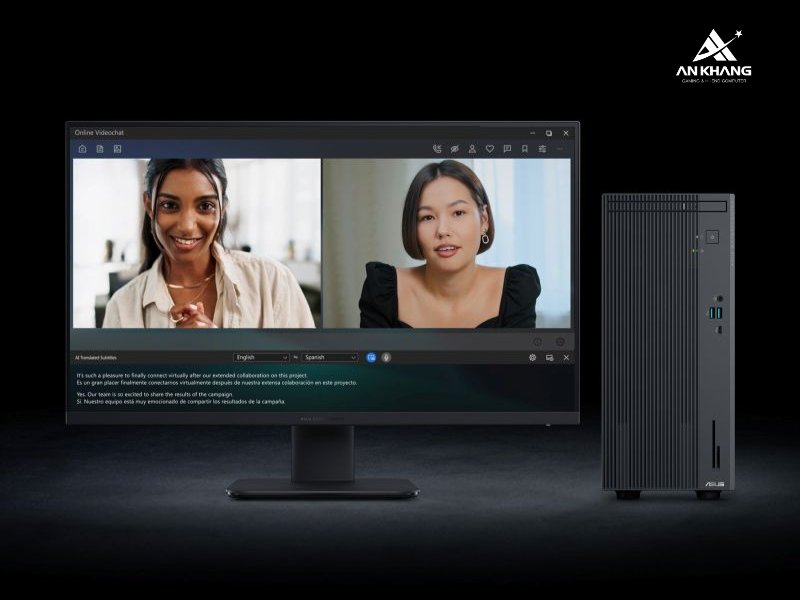 M&aacute;y t&iacute;nh để b&agrave;n ASUS ExpertCenter P500MV-05210H002W t&iacute;ch hợp AI hỗ trợ qu&aacute; tr&igrave;nh sử dụng h&agrave;ng ng&agrave;y