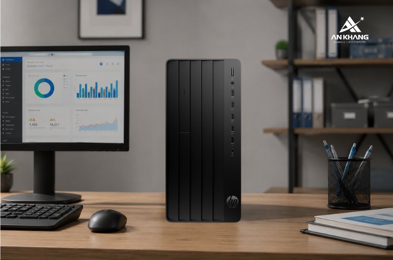 Máy tính để bàn HP Pro Tower 280 G9 C46B2AT với hiệu năng mạnh mẽ, đồng hành bền bỉ cùng doanh nghiệp