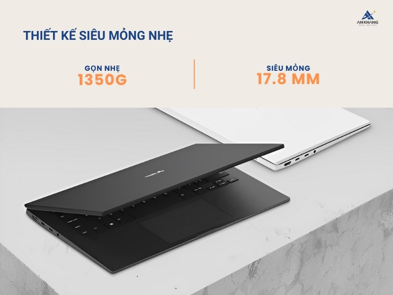 Laptop LG Gram 2024 17Z90S-G.AH78A5 sở hữu thiết kế siêu mỏng, siêu bền