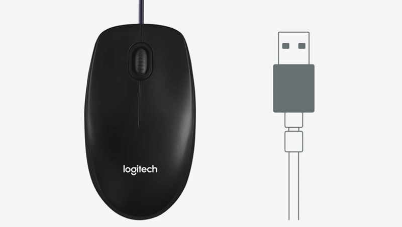 Chuột Logitech M100r tương thích tốt với Windows, macOS và Linux—chỉ cần cắm vào cổng USB là có thể sử dụng ngay mà không cần cài đặt rắc rối.