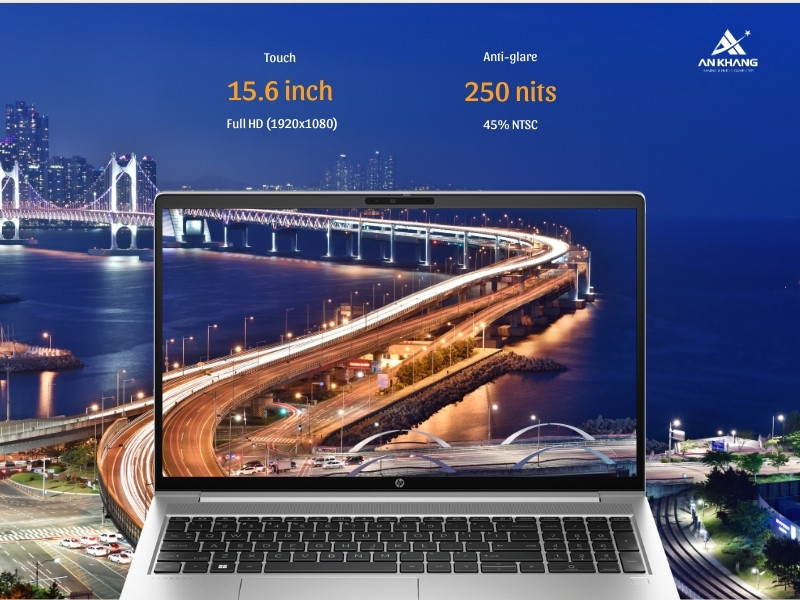 HP Probook 450 G10 873J6PA được trang bị màn hình cảm ứng 15.6 inch Full HD sắc nét