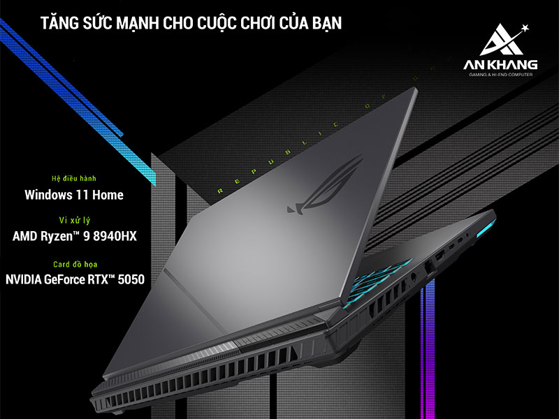 Tăng sức mạnh cho mọi cuộc chiến của bạn cùng ASUS ROG Strix G16 G614PH-S5101W
