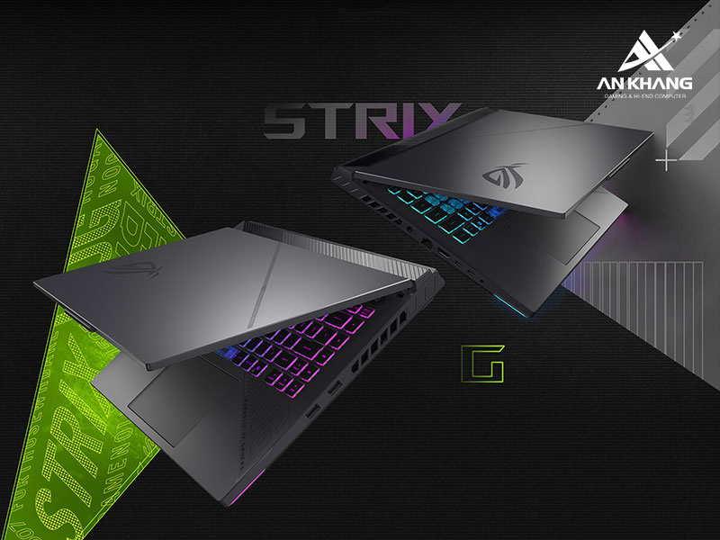 Với thiết kế đặc trưng của dòng ROG, ASUS ROG Strix G16 G614PH-S5101W gây ấn tượng với vẻ ngoài mạnh mẽ và đầy cuốn hút