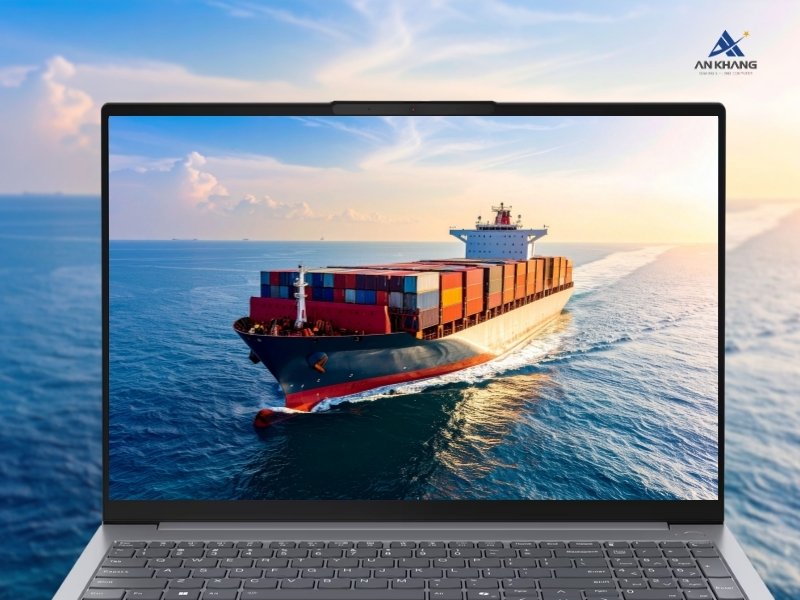 Laptop Lenovo ThinkBook 16 G7 IML 21MS007GVN trang bị không gian hiển thị rộng mở với màn hình 16 inch tỷ lệ 16:10