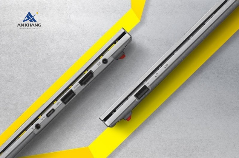 Laptop ASUS Vivobook Go 14 E1404FA-EB935W trang bị kết nối đầy đủ, dễ dàng tương thích