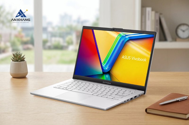 Laptop ASUS Vivobook Go 14 E1404FA-EB935W vận hành ổn định, đa nhiệm mượt mà