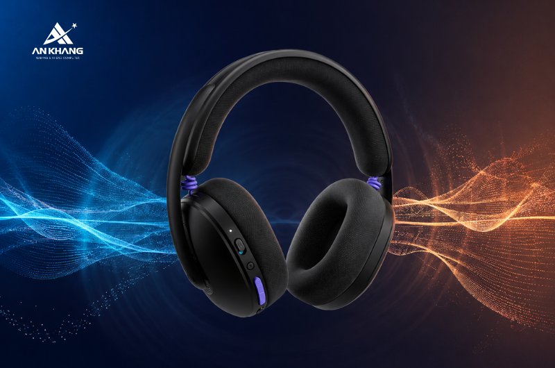 Tai nghe gaming không dây Logitech G325 màu đen (981-001525) mang đến chất âm chi tiết, sống động