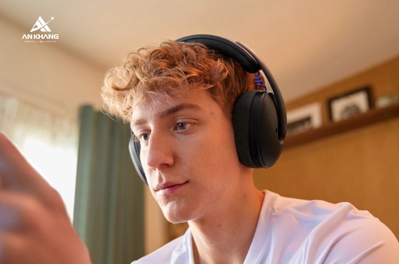 Tai nghe gaming không dây Logitech G325 màu đen (981-001525) với thời lượng pin lên đến hơn 24 giờ