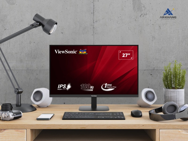 Màn hình ViewSonic VA2708-2K-MHD là màn hình 2K tối ưu cho làm việc và giải trí