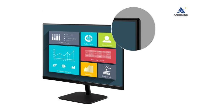 Viewsonic VA2732-H với thiết kế viền mỏng 3 cạnh hiện đại