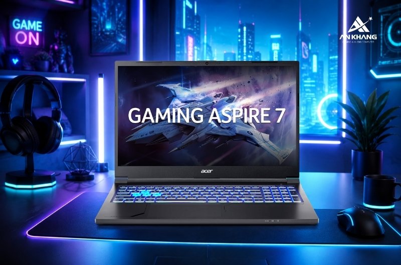 Laptop Acer Gaming Aspire 7 A715-59G-59RD NH.DXUSV.001 là chiếc laptop gaming đa dụng, hiệu năng cao, kết nối ổn định