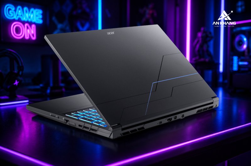 Laptop Acer Gaming Aspire 7 A715-59G-59RD NH.DXUSV.001 trang bị hệ thống tản nhiệt 2 quạt hiện đại