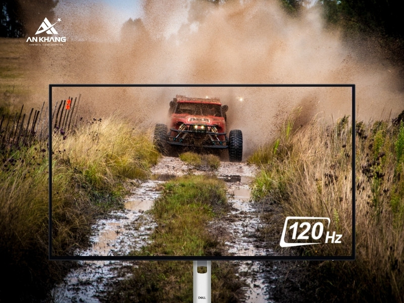 Màn hình Dell UltraSharp U2724D cho chuyển động hình ảnh mượt mà nhờ tần số quét 120Hz