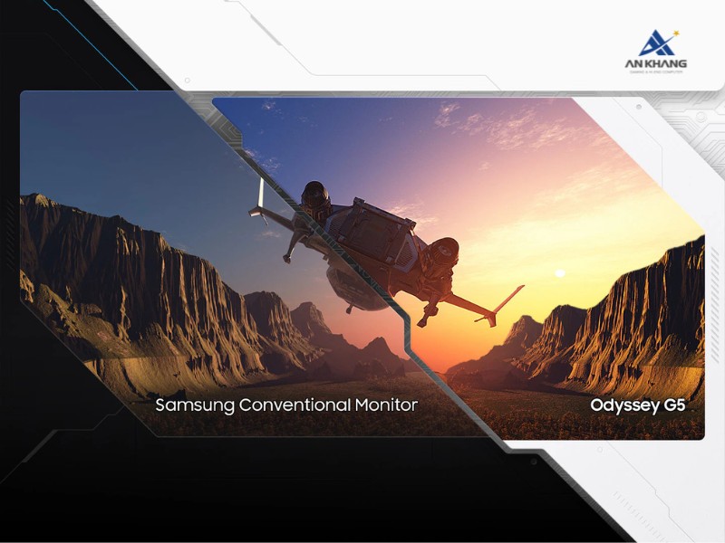 Samsung Odyssey G5 G55C LS27CG552EEXXV hỗ trợ HDR10 cho hình ảnh chân thực hơn
