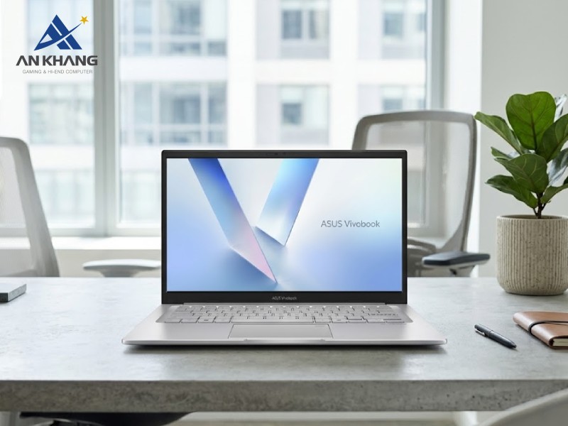 Hiệu năng AI ổn định và cân bằng trên ASUS Vivobook 14 X1404MA-EB219W