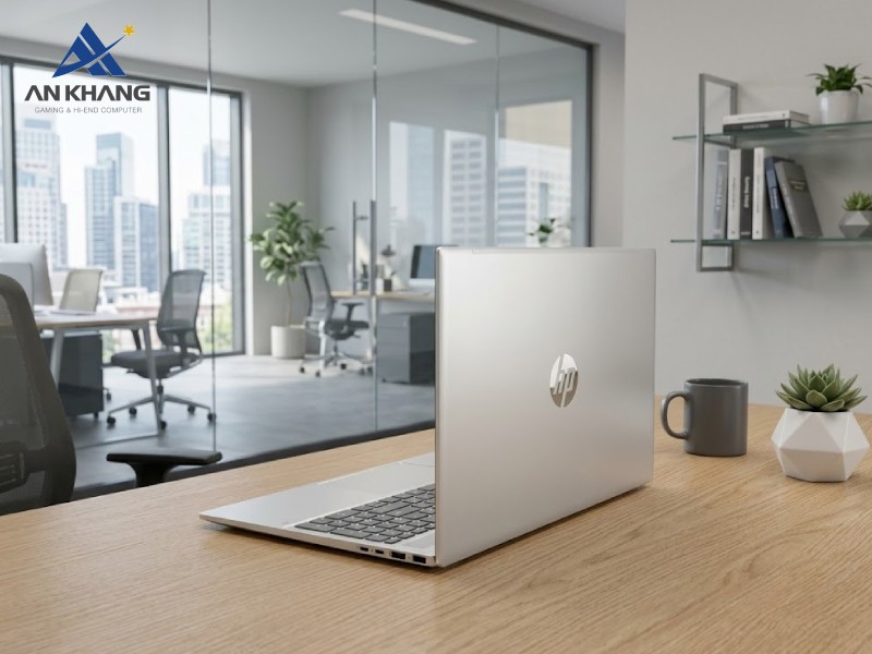 Laptop HP OmniBook 5 16-ag1066AU BZ7S9PA được trang bị các cổng kết nối đầy đủ cho nhu cầu sử dụng hiện đại
