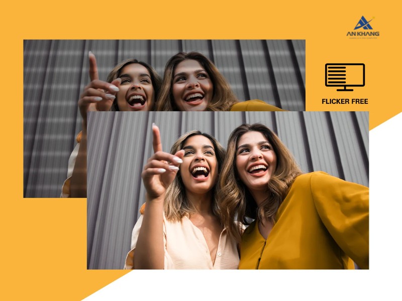 Màn hình AOC 24B36X/71 bảo vệ mắt lâu dài