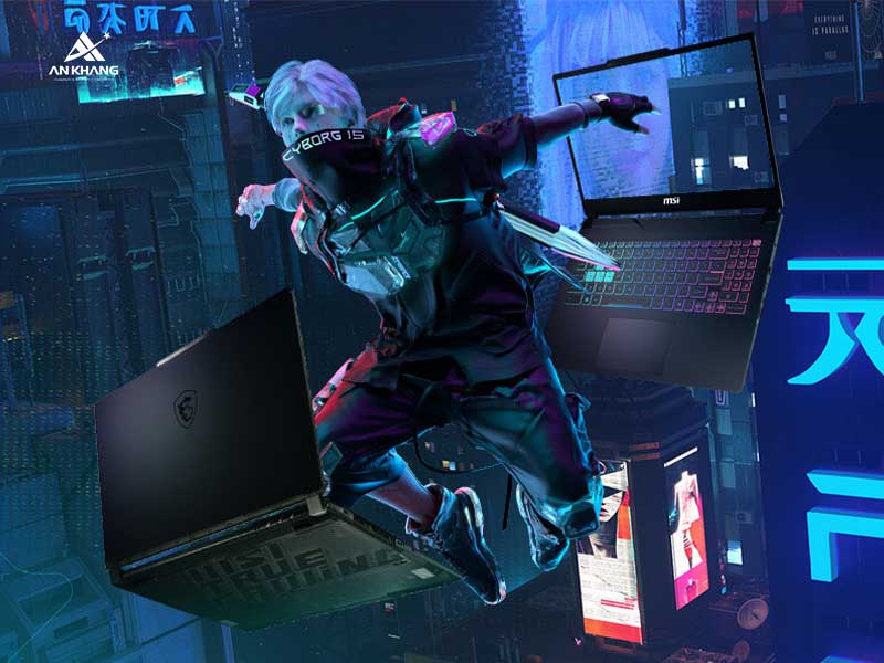 Laptop gaming MSI Cyborg 15 A13VEK-2089VN hiệu năng mạnh mẽ, trải nghiệm gaming ổn định