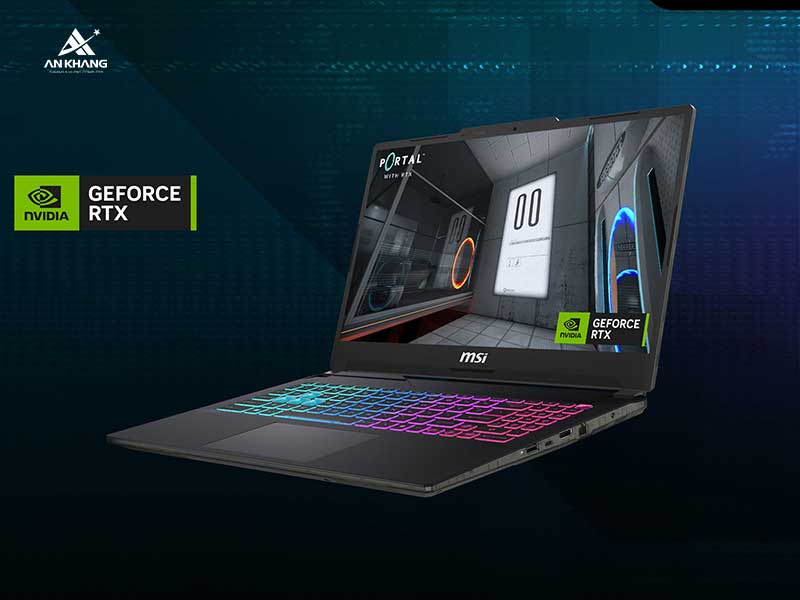 Laptop gaming MSI Cyborg 15 A13VEK-2089VN với RTX 4050 cho trải nghiệm gaming cực đ&atilde; mắt