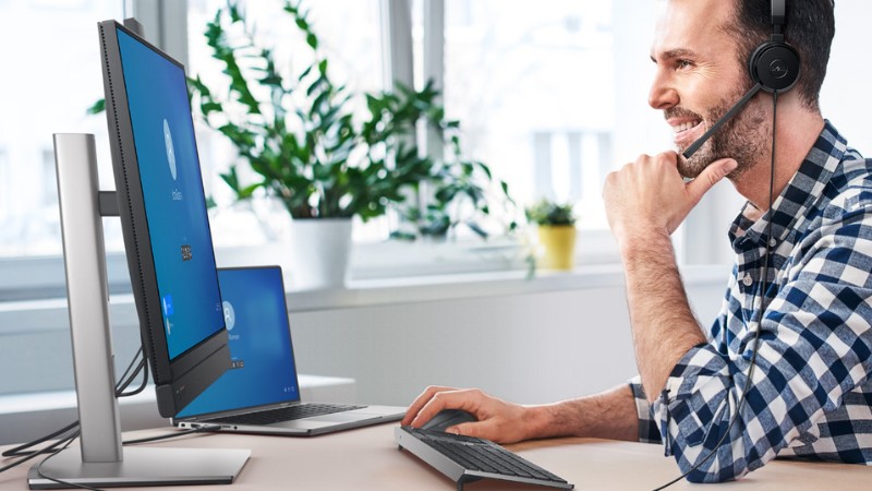 Màn hình Dell 27 C2722DE với các tính năng hỗ trợ đa nhiệm mượt mà