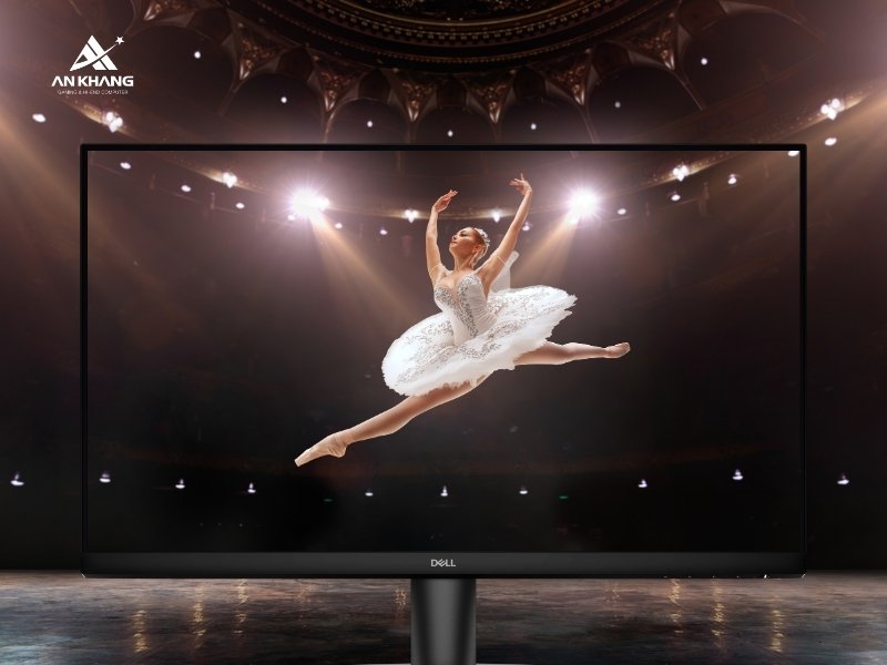 Màn hình LCD Dell 24 SE2426H trang bị tần số quét 144Hz và phản hồi 1ms cho trải nghiệm hiển thị mượt mà